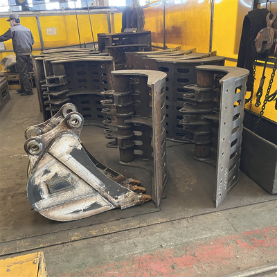 0.74M3 Bucket Excavator Grapple Timber Log Grabs And Grapple