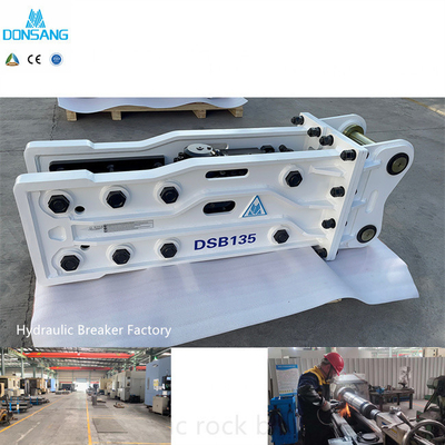 Chisel 165mm Wide Hydraulic Hammer Breaker Box Type For 30 Ton 35 Ton 40 Ton Excavator